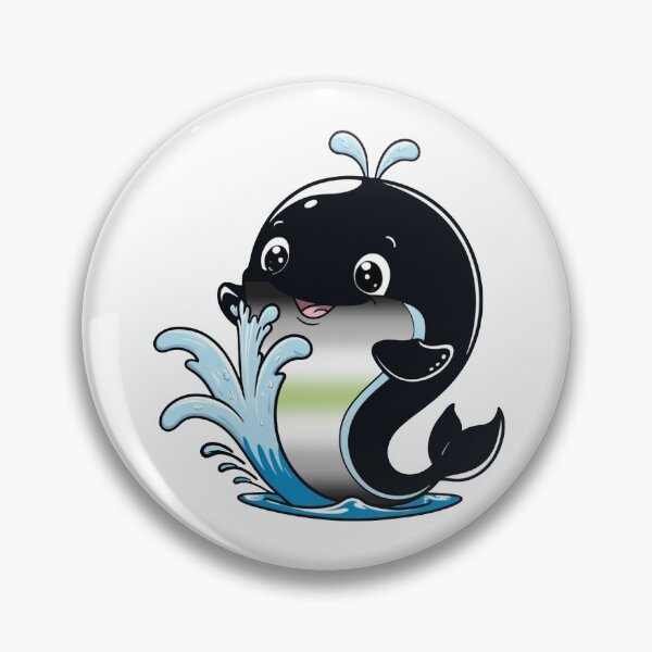 Item preview, Kawaii Agender Whale - Agender Pride Design designed and sold by Travelslightly.