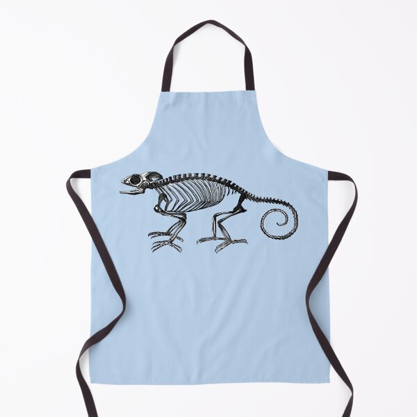 Item preview, Antique Science Illustration Chameleon Lizard Skeleton designed and sold by Pixelchicken.