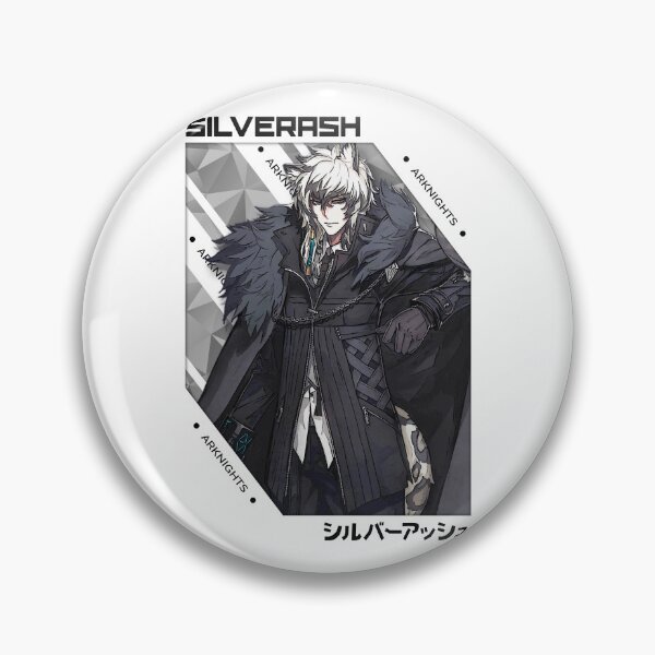 Artikelvorschau, SilverAsh - Arknights V.1 schwarze Version entworfen und verkauft von IZQINAV.