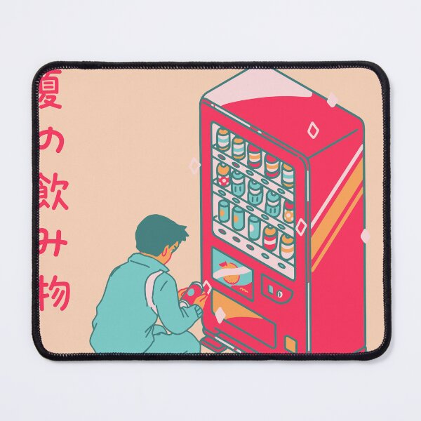 Item preview, Cute Drawing Retro Anime Vending Machine designed and sold by Cat-and-Panda.