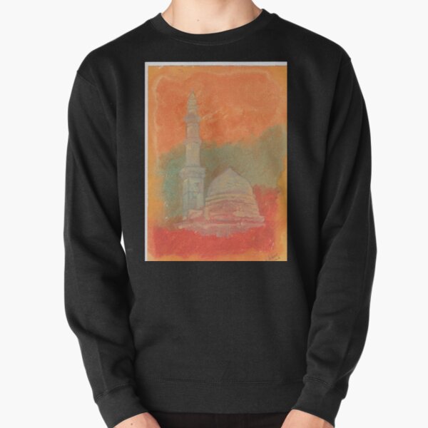 Vista previa del artículo con la obra «Minarete y mezquita», diseñado y vendido por AslamArtwork.
