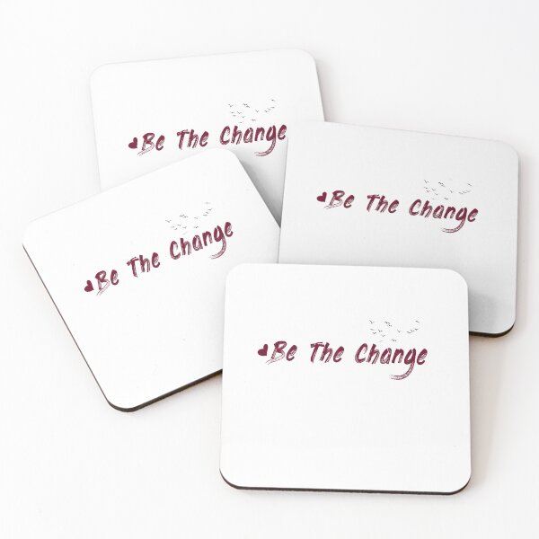 Item preview, BE THE CHANGE ❤️ designed and sold by BubbleWub_.