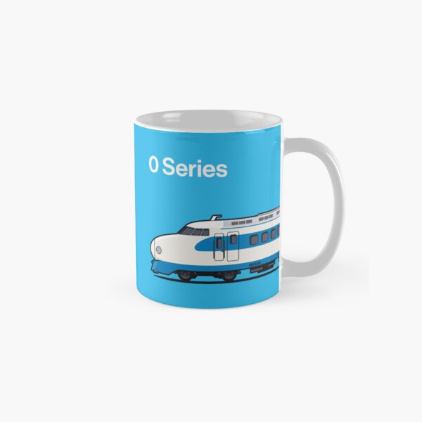 Item preview, 0 Series Shinkansen Bullet Train Side Blue designed and sold by VoodooCircus.