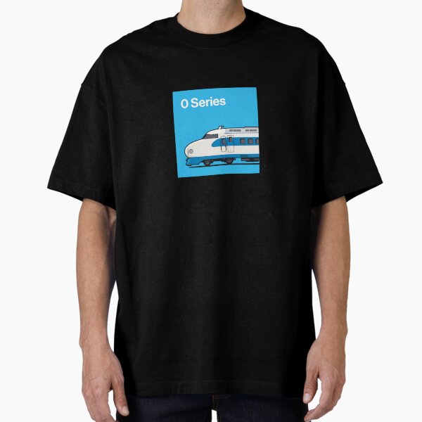 Vista previa del artículo con la obra «Perfil lateral azul Shinkansen serie 0», diseñado y vendido por VoodooCircus.