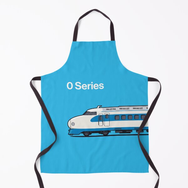 Item preview, 0 Series Shinkansen Bullet Train Side Blue designed and sold by VoodooCircus.