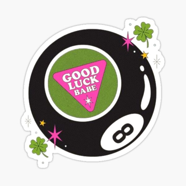 Item preview, Good Luck Babe 8 Ball designed and sold by marsuncharted.