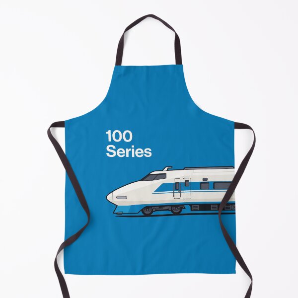 Item preview, 100 Series Shinkansen Bullet Train Side Blue designed and sold by VoodooCircus.