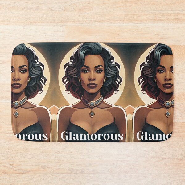 Item preview, Glam Girl Glamorous Affirmation Black Is Beautiful Feminine Fashion  designed and sold by Melan Designs.