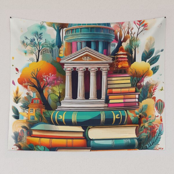 Item preview, Dive Into the World of Books designed and sold by bb-15artstudio.