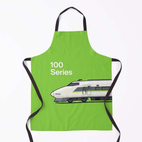 Item preview, 100 Series Shinkansen Bullet Train Side Lime Green designed and sold by VoodooCircus.