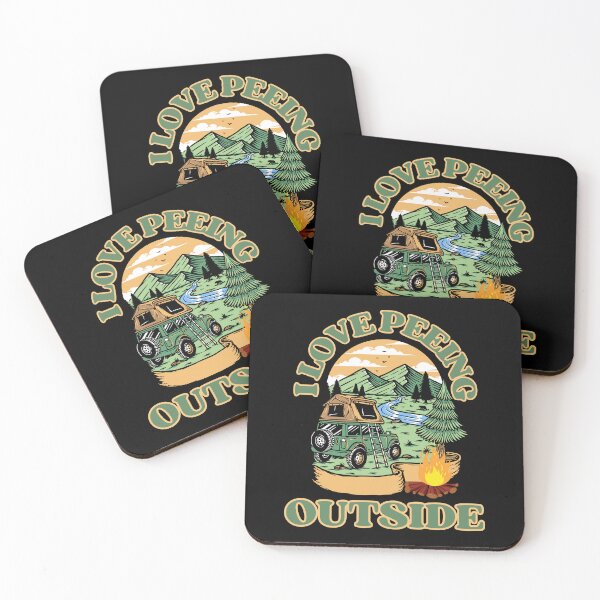 Item preview, I Love Peeing Outside Funny Camping Hiking Peeing designed and sold by ZACK ART.