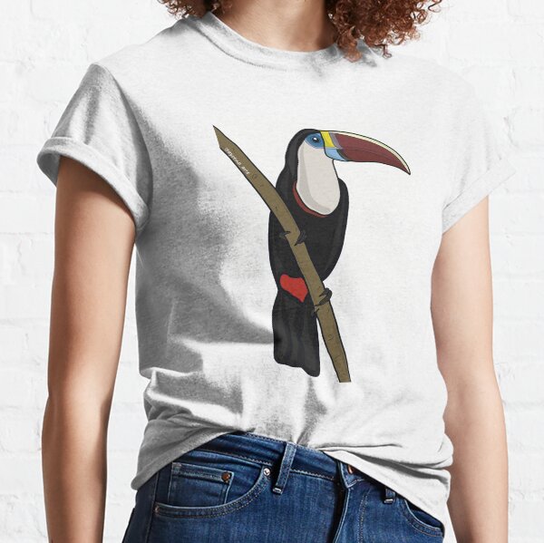 Item preview, Tucano-da-garganta-branca (Ramphastos tucanus)  designed and sold by ApoenaArt.