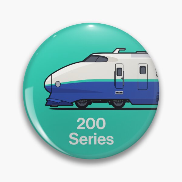 Item preview, 200 Series Shinkansen Bullet Train Side Aqua designed and sold by VoodooCircus.