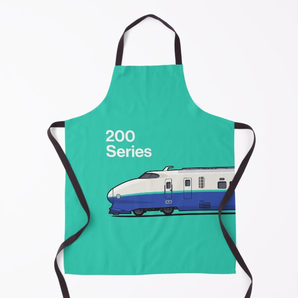 Item preview, 200 Series Shinkansen Bullet Train Side Aqua designed and sold by VoodooCircus.