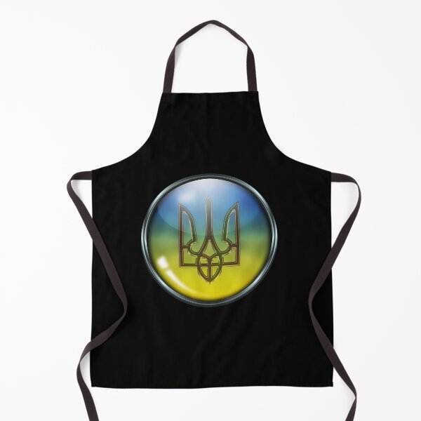 Artikelvorschau, Goldener ukrainischer Dreizack | Tryzub Nationalsymbol Kunst entworfen und verkauft von Kaderab.