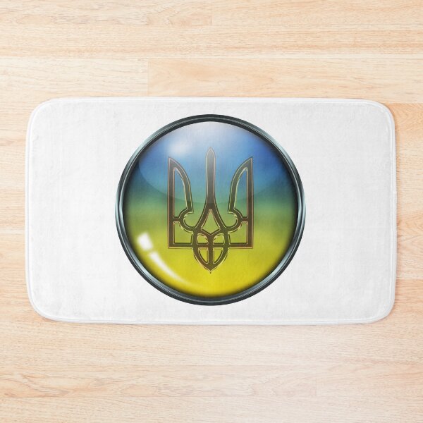 Item preview, Golden Ukrainian Trident | Tryzub National Symbol Art designed and sold by Kaderab.