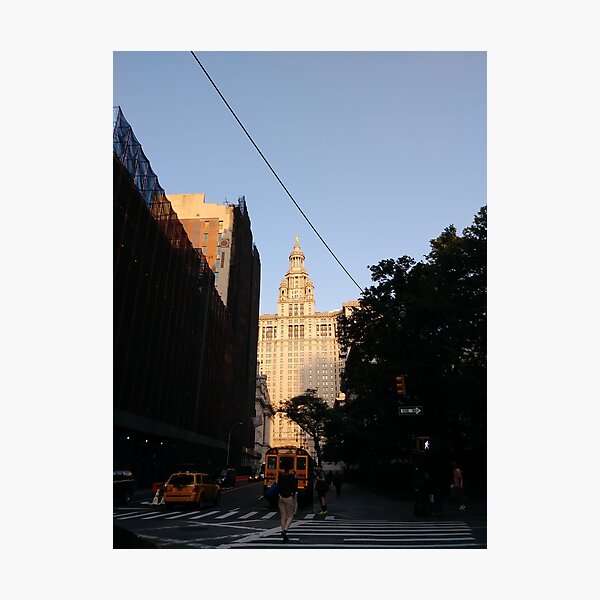 New York, Manhattan, #NewYork, #Manhattan, subway, #subway, Subway Station, #SubwayStation Photographic Print