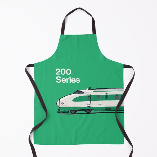 Item preview, 200 Series Shinkansen Bullet Train Side Green designed and sold by VoodooCircus.