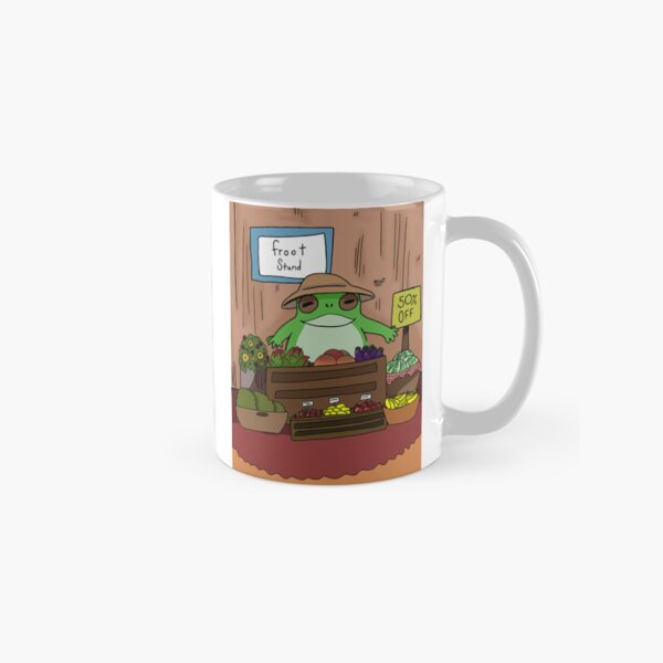 Item preview, Frog at a fruit stand  designed and sold by Batsspace.