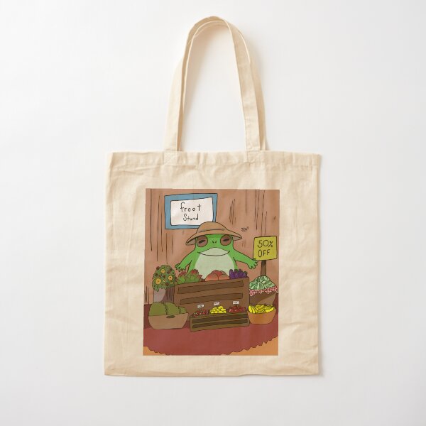 Item preview, Frog at a fruit stand  designed and sold by Batsspace.