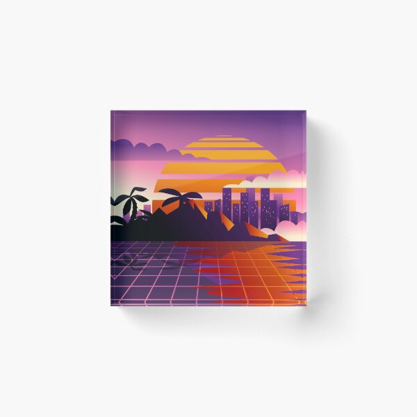 Item preview, retro vintage city scene designed and sold by matintheworld ( delcarmat ).