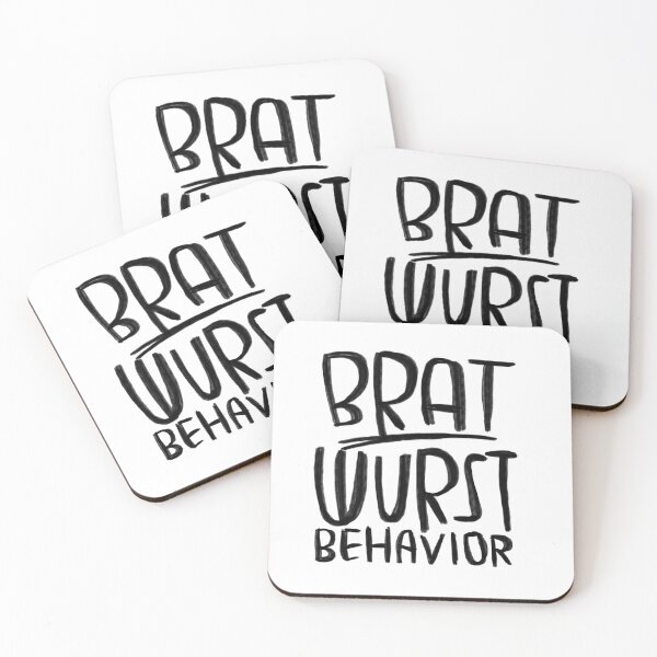 Item preview, Bratwurst pun, brat wurst behavior designed and sold by badlydrawnbabe.