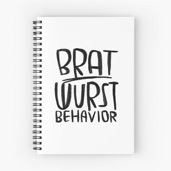 Aperçu de l'œuvre Jeu de mots sur les saucisses Bratwurst, comportement des saucisses Bratwurst créée et vendue par badlydrawnbabe.