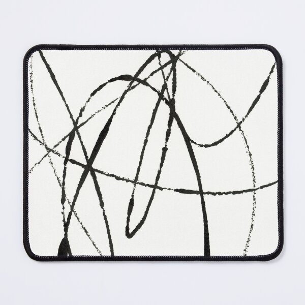 Item preview, Minimalist Black & White Abstract Sumi Ink Painting - Modern Japanese Zen Art designed and sold by Printpix.