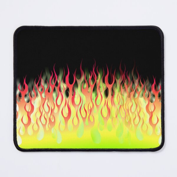 Item preview, green and red flames designed and sold by JVNS.