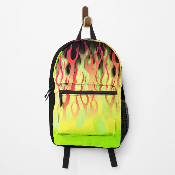 Item preview, green and red flames designed and sold by JVNS.