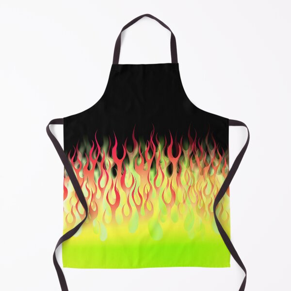 Item preview, green and red flames designed and sold by JVNS.