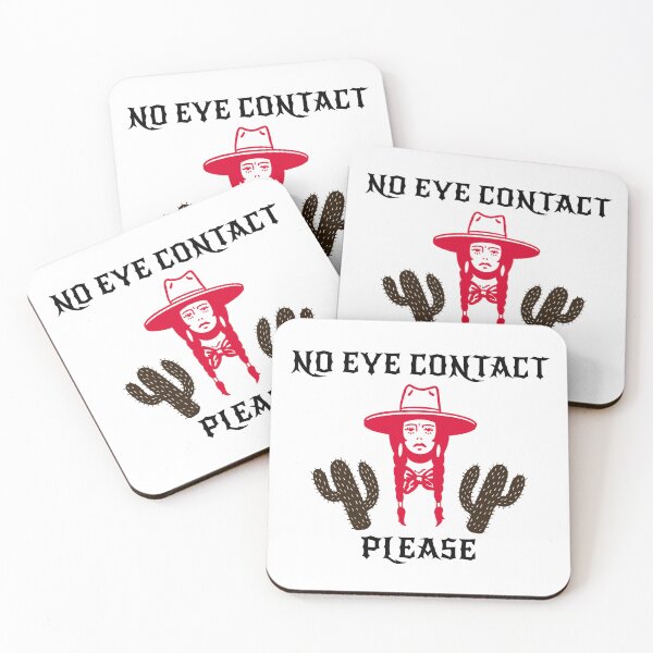 Item preview, No Eye Contact, Please designed and sold by pennymoon88.