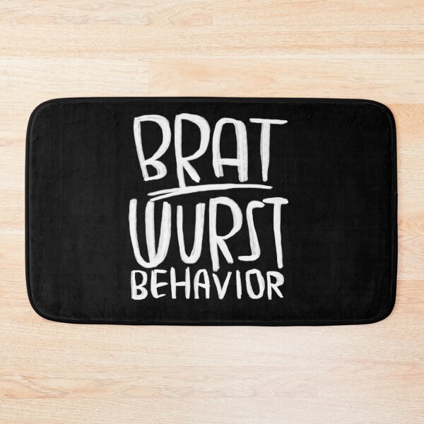 Item preview, Bratwurst pun, brat wurst behavior designed and sold by badlydrawnbabe.