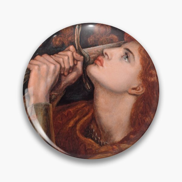 Item preview, Rossetti’s “Joan of Arc” designed and sold by laurens-doodles.