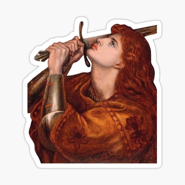 Item preview, Rossetti’s “Joan of Arc” designed and sold by laurens-doodles.