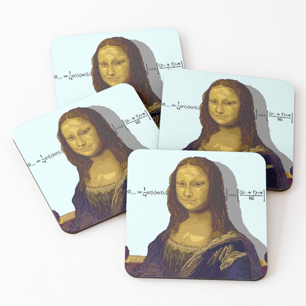 Item preview, Mona Lisa Einstein Relativity Tribute - Pixel Art designed and sold by Thomas Hudson.