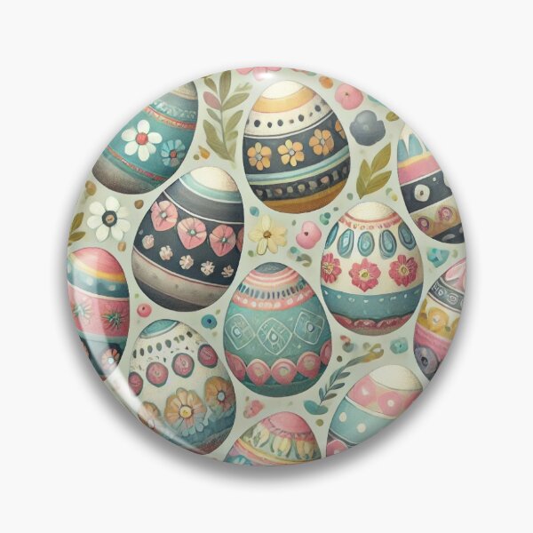 Item preview, Pastel Easter Egg Pattern – Seamless Spring Design designed and sold by SugarPix Designs.