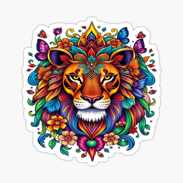 Aperçu de l'œuvre Arc-en-ciel ? Tigre créée et vendue par vpsophia.