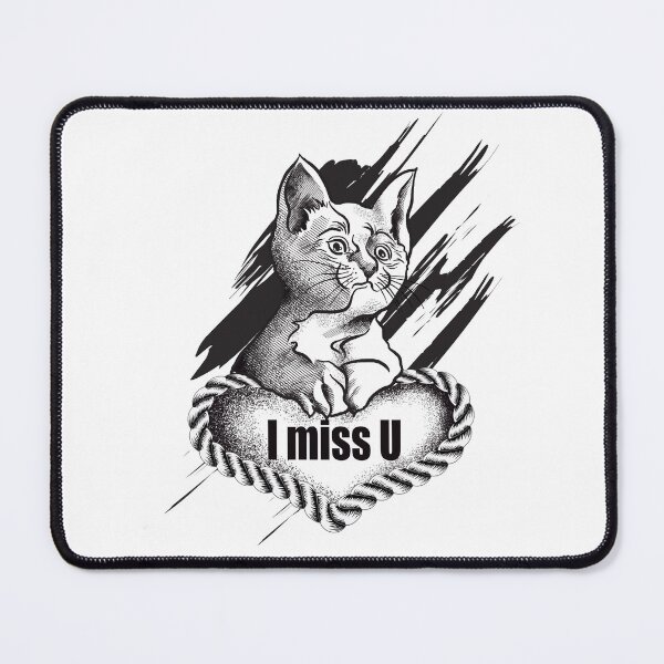 Item preview, A Cat’s Lonely Heart designed and sold by RhonDesign.