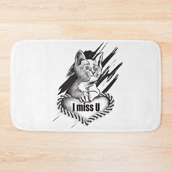 Item preview, A Cat’s Lonely Heart designed and sold by RhonDesign.