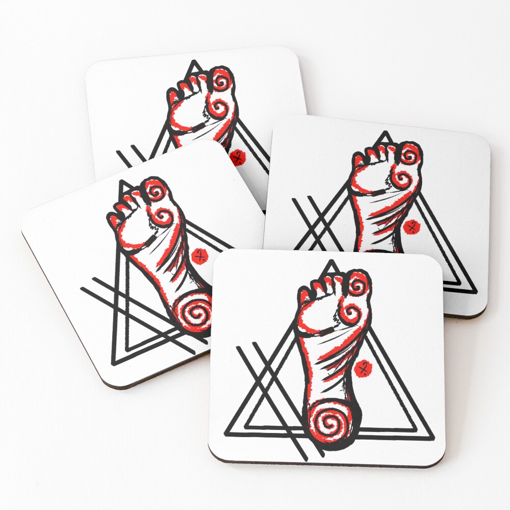Item preview, Coasters (Set of 4) designed and sold by ConfuzRandomly.