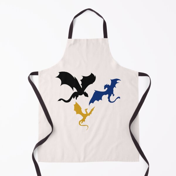 Item preview, Trio of Black, Gold and Navy Dragons designed and sold by Neadoodles.