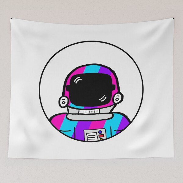 Item preview, Colorful Astronaut  designed and sold by nomadraconteur.