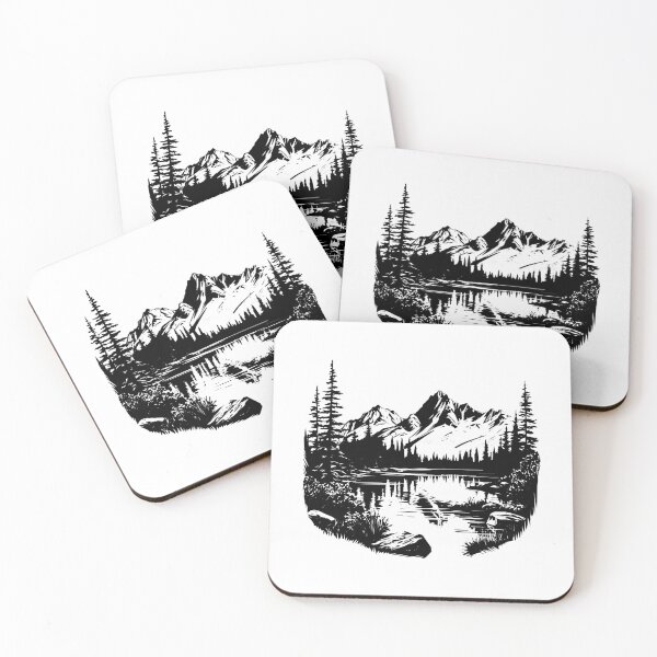 Item preview, Glacier National Park Montana Rocky Mountains Logan Pass designed and sold by inkoutninja.