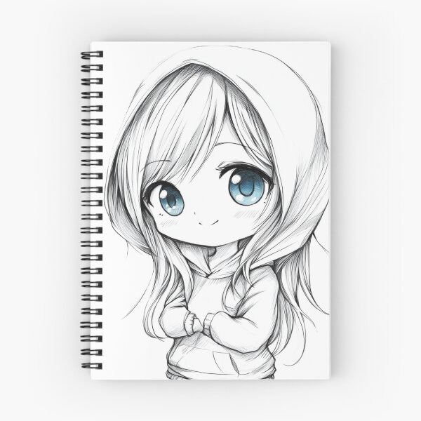 Artikelvorschau, Glückliches Chibi-Anime-Mädchen – Süße & Kawaii-Ästhetik entworfen und verkauft von InkDreamMotion.
