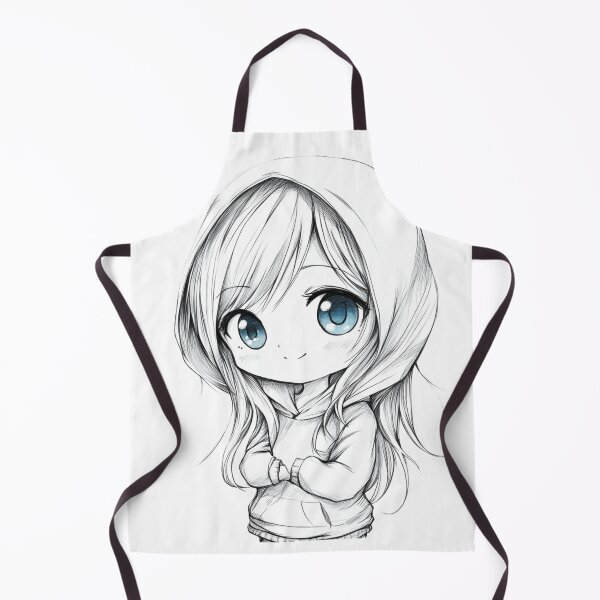 Artikelvorschau, Glückliches Chibi-Anime-Mädchen – Süße & Kawaii-Ästhetik entworfen und verkauft von InkDreamMotion.