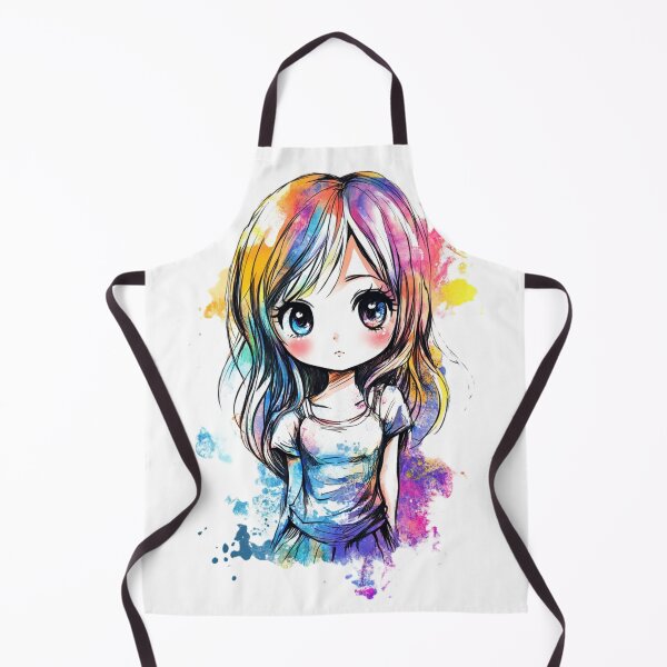 Artikelvorschau, Verspieltes Chibi-Anime-Mädchen – Moe Kawaii Style entworfen und verkauft von InkDreamMotion.