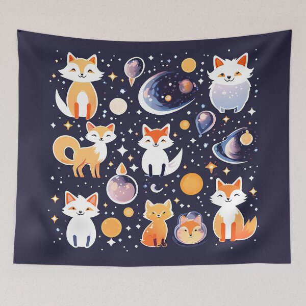 Item preview, Space Foxes designed and sold by Grifon-J.