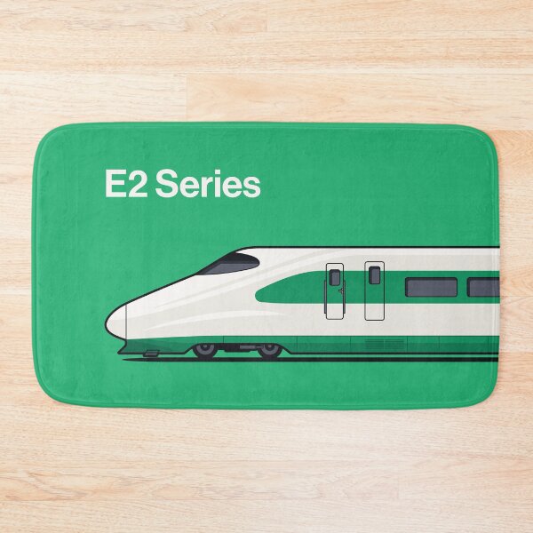 Item preview, E2 Series Shinkansen Bullet Train Side Green designed and sold by VoodooCircus.