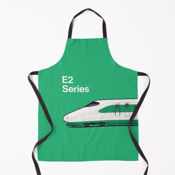 Item preview, E2 Series Shinkansen Bullet Train Side Green designed and sold by VoodooCircus.